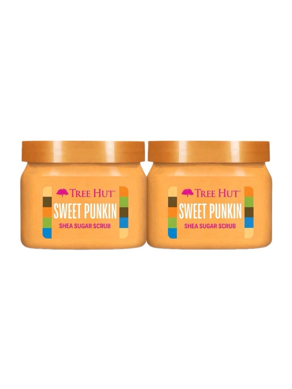 Tree Hut Sweet Punkin Shea Sugar Scrub 18 oz 2 Pack